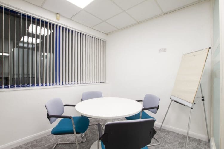 Small office meeting room design and fit out by Rap Interiors