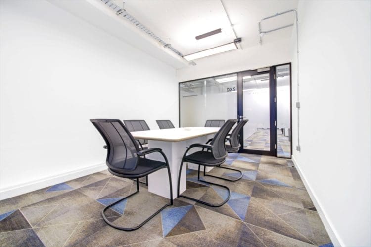 Small office meeting room design and refurbishment