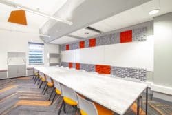 Acoustic Wall panels in Lego Style For Classroom Design