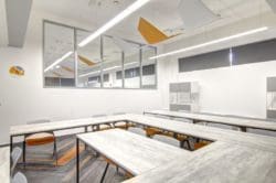 Concrete Desks for School Classroom Furniture Solution