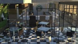 Cafe Shop Uses protective screens