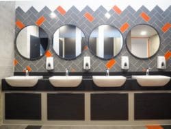 London Sixth Fprm washroom design and fitout