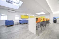 School staffroom design for Salisbury Primary School in London