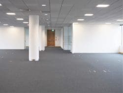 A london office put back to the state of condition for landlord with dilapidations