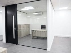 A small office meeting room with furniture as part of fit out project