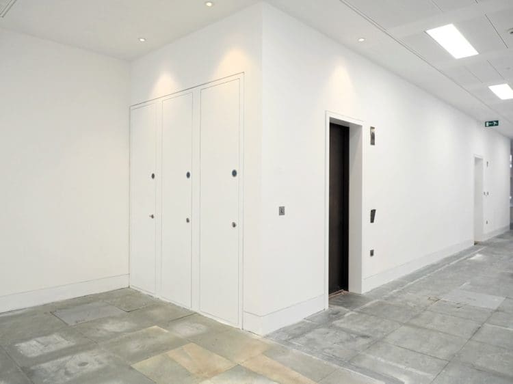 Integrated office storage solution for stationery and files