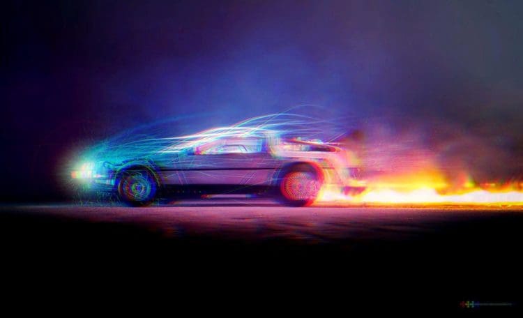Back to the future car