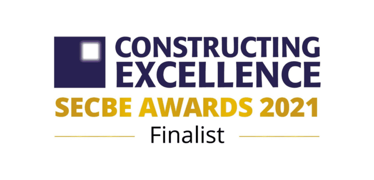 Rap Interiors are finalists of two catgeories in the Constructing Excellence SECBE Awards 2021