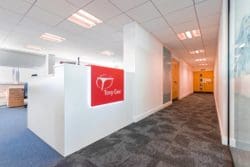 Tony Gee office refurbishment project in Ashford Kent