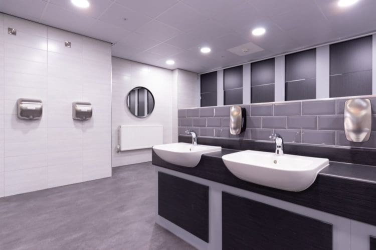 School toilet refurbishment at Walthamstow Academy London