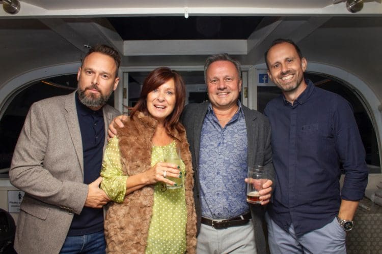 The four directors of interior fit out company Rap Interiors