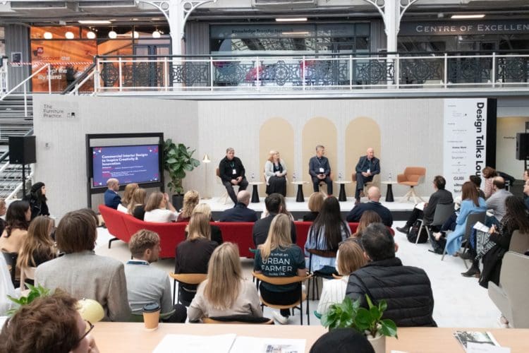 Office Design discussion at the Workspace Design Show 2021