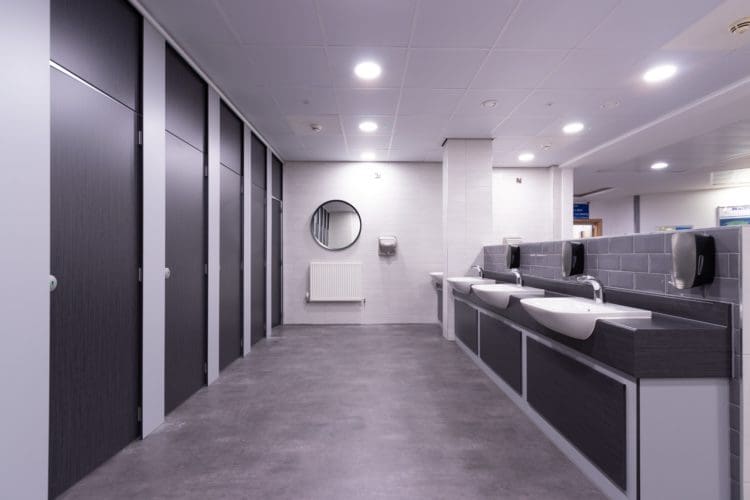 Walthamstow Academy washroom refurbishment