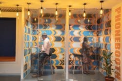 zoom and phone pods for a coworking office space