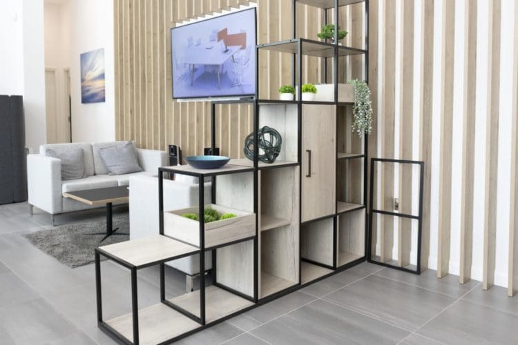 Mobili box storage and display unit at Clerkenwell Design Week 2022