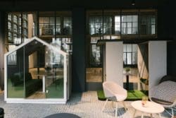 Deep work office zone for improved productivity
