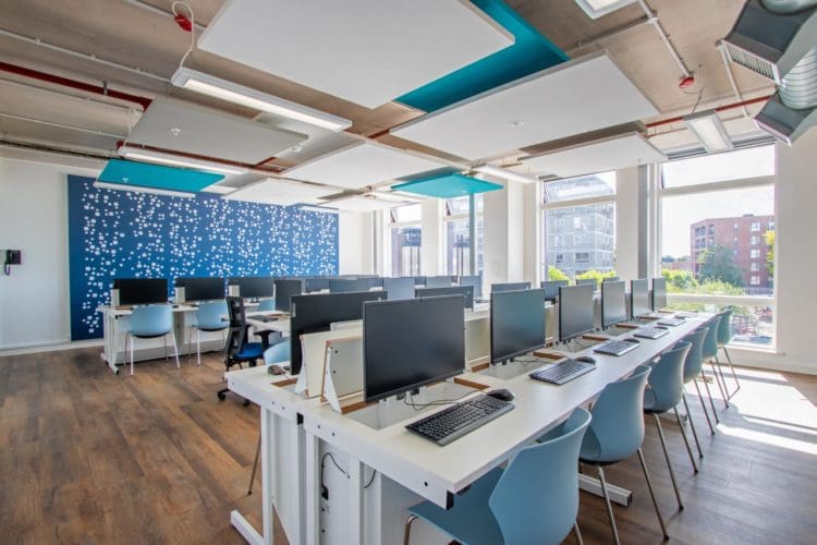 New ICT classroom design at St John's Primary School in Ealing