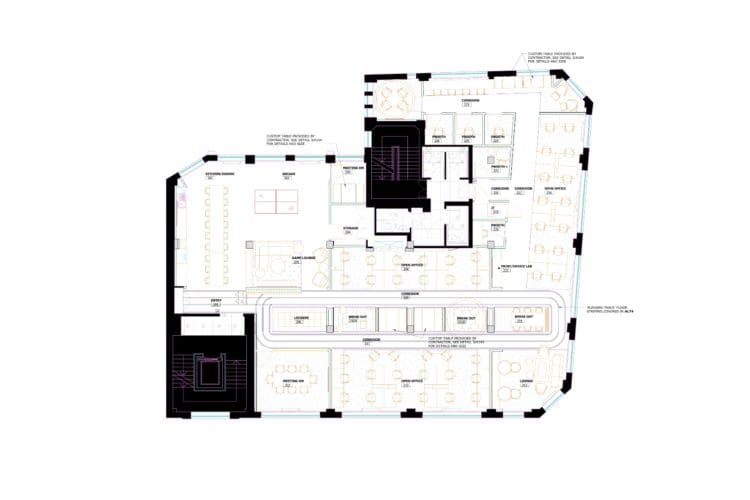 Agile office layout design at Hudl London