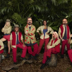 Im a celebrity Rap Interiors bushtucker buffet challenge.