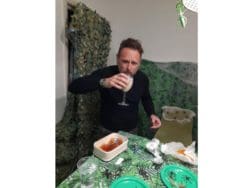 Rap director Martyn taking on a bushtucker trial challenge for charity