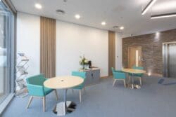 Reception area furniture for new reception area design in offices in Kent.