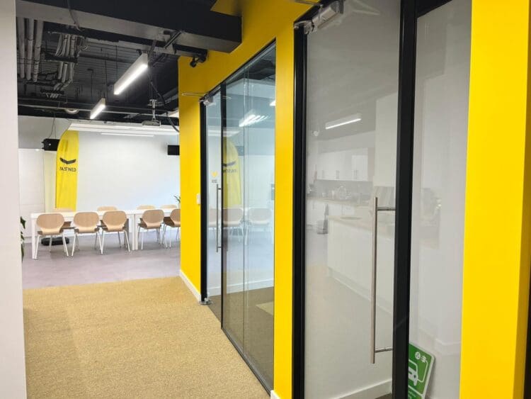 Modern office meeting rooms and dining furniture.