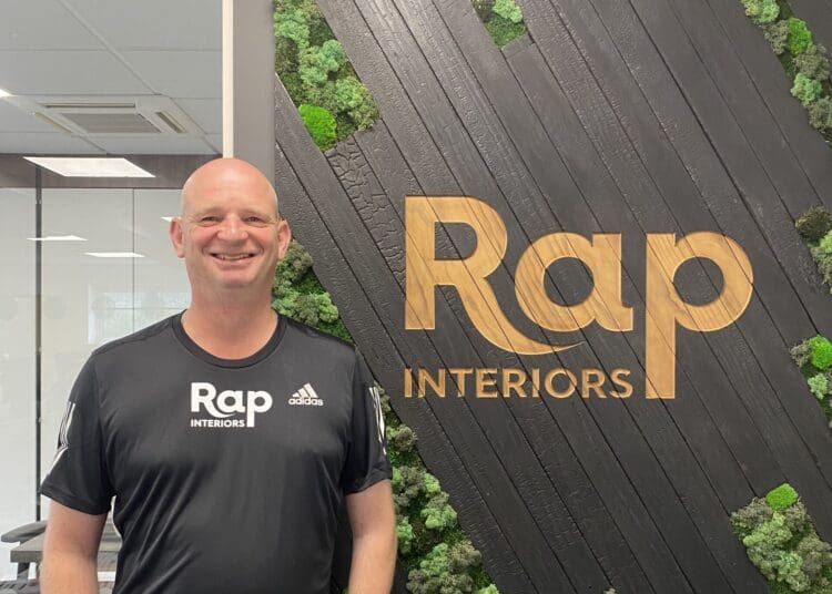 Rap Interiors, fit out contractor in Kent, sponsors Gavin Conns for his 10k charity run.