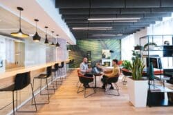 Modern office interior design trend 2024