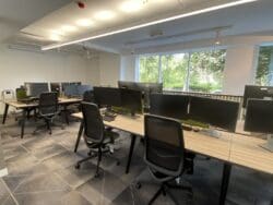 Fresh modern office refurbishment project for Grosvenor Systems
