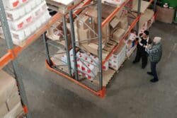 Industrial storage and racking system.