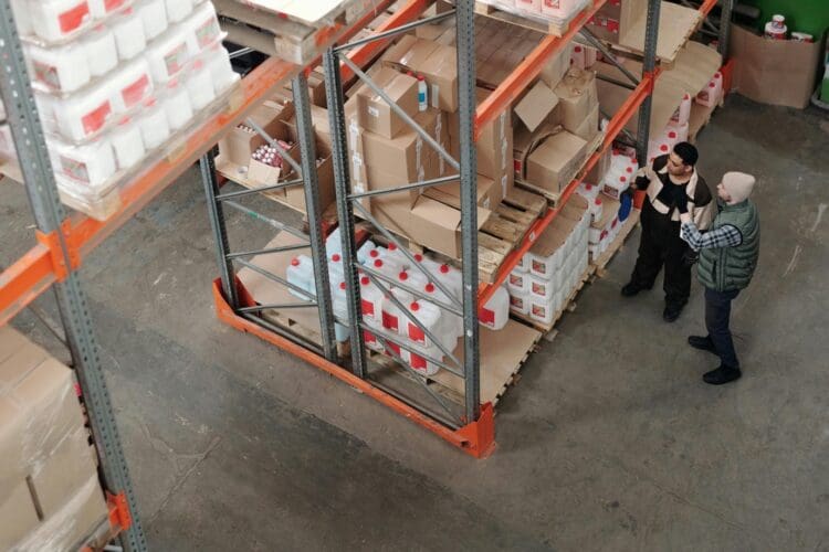 Industrial storage and racking system.