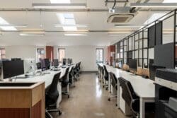 London Office fit out and design with modern furniture solutions.
