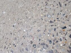 Polished concrete floor London office fit out.