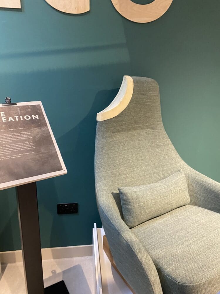 Gresham's fully recyclable commercial chair.