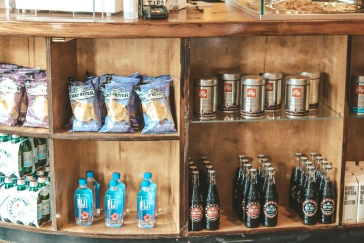 Office snack bar for coworking office provider.