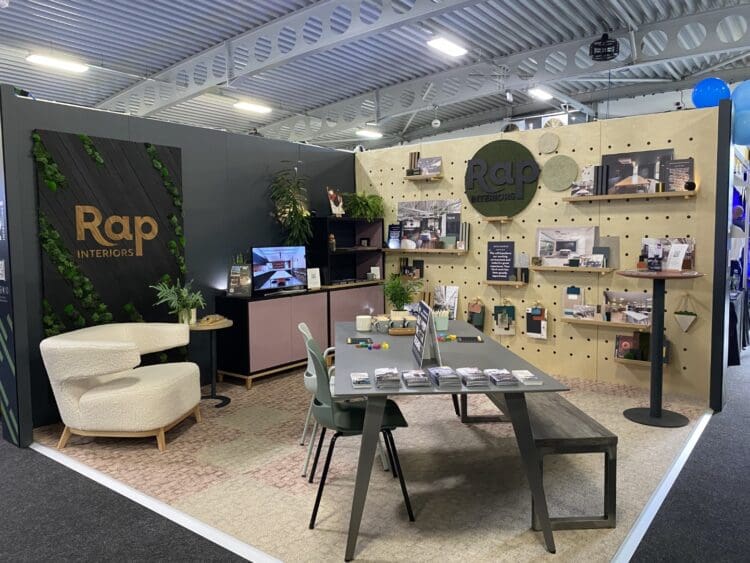 Rap Interiors exhibition stand at Kent Construction Expo 2024.