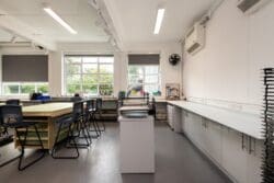 Art classroom design and refurbishment for James Allen's Girls' School, London