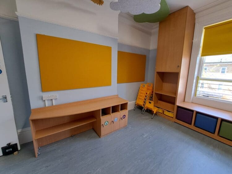School classroom design refurbishment for St Andrew's Prep School.