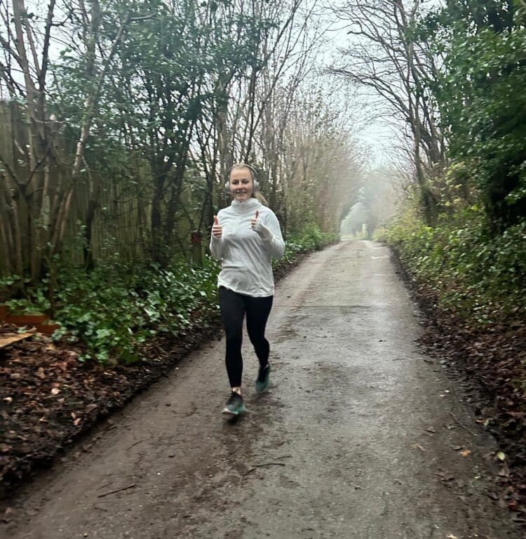 Commercial interior designer runs to raise money for Prostate Cancer UK
