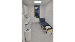 School medical room refurbishment at Robert Mays School.