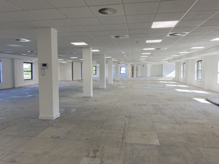 Cat A office fit out in Maidstone, Kent.