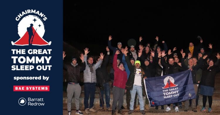 Rap Interiors take part in The Great Tommy Sleep Out