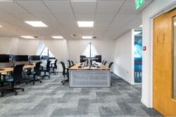 Office fit out and workspace design for corporate company in Kent.