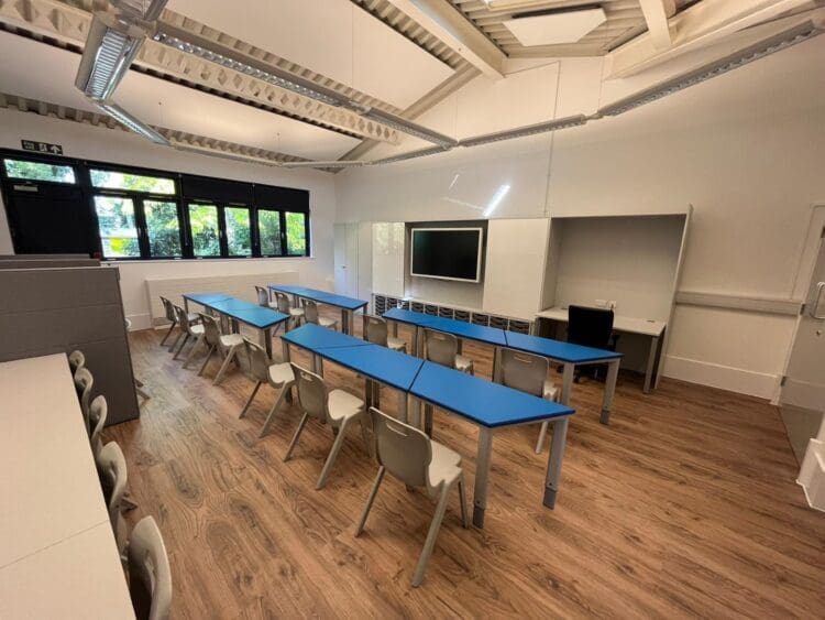 School refurbishment project at Woodlane High School