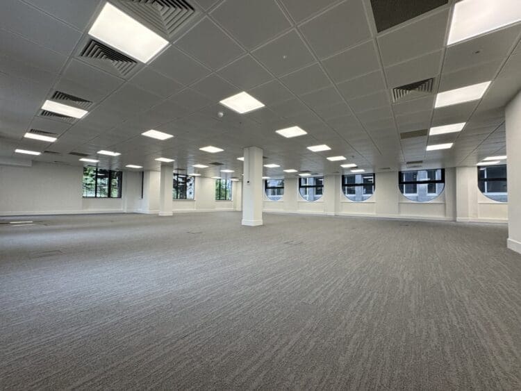 Office dilapidation project involving redecoration throughout.