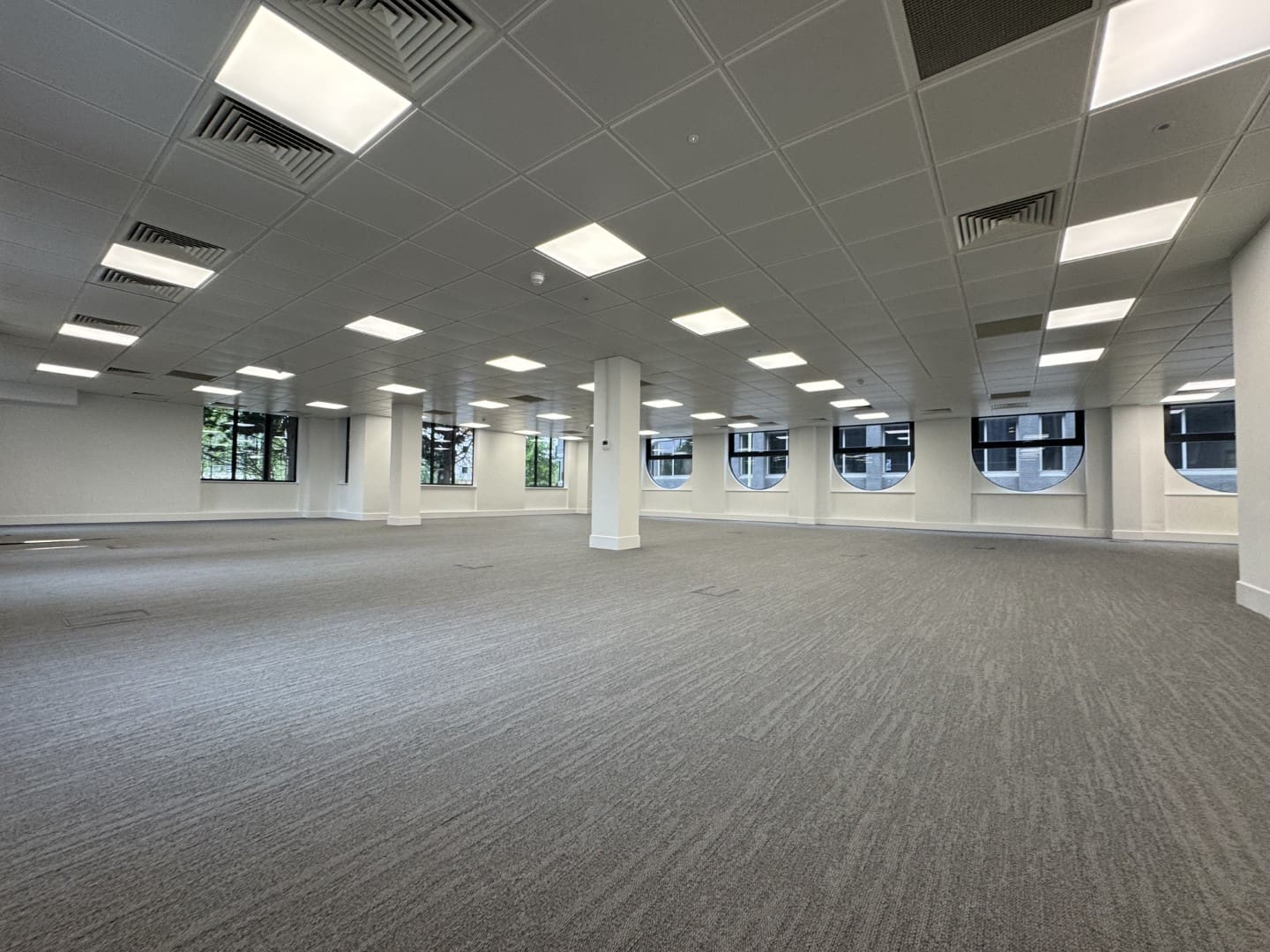 Office dilapidation project involving redecoration throughout.