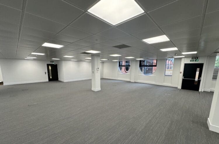 Office refurbishment project in Surrey for the landlord.