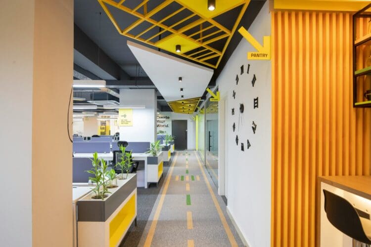 Instagrammable office design.