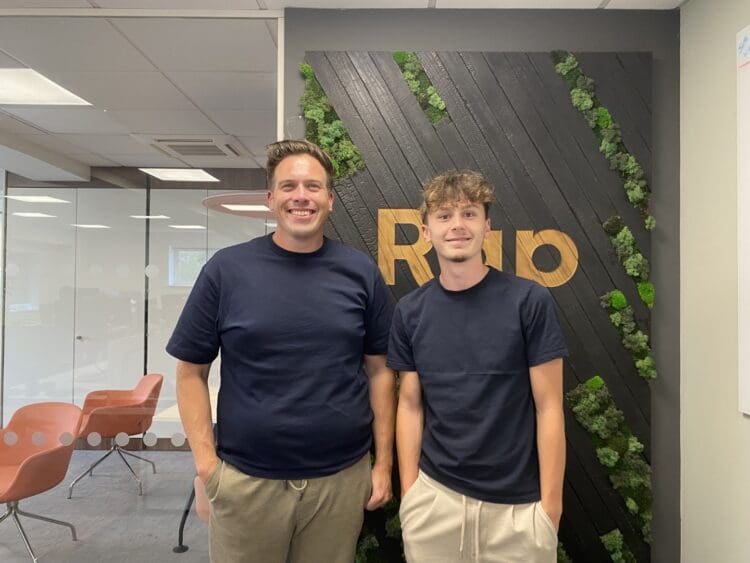 Office fit out company host Luca for a week of work experience.