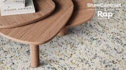 Rap Interiors partner with Shaw contract for their exhibition stand at The Kent Construction Expo.